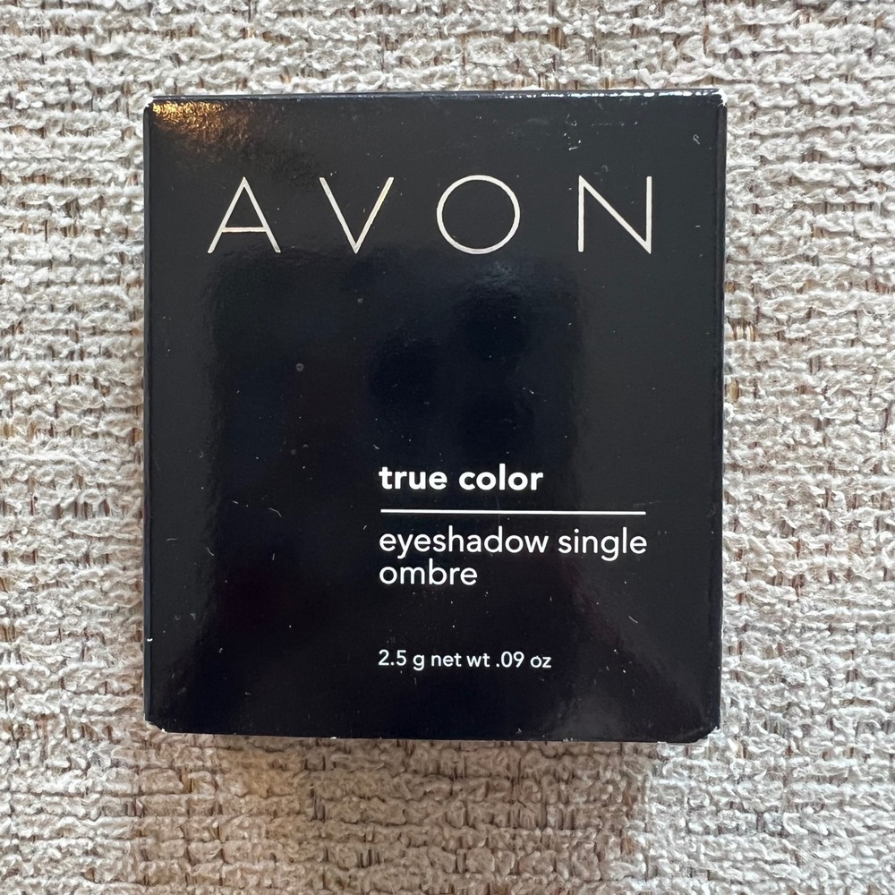 Avon True Color Eyeshadow Single Ombre Olive E503 Green Makeup Compact New